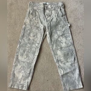 29/30 Hollister Men's Light Gray Cargo Pants